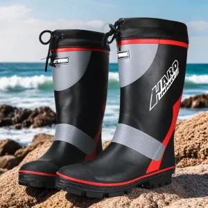 하이탑낚시화 긴장화 갯바위 스파이크장화 낚시신발 에스티