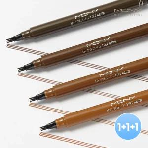 [3개] 맥퀸뉴욕 마이결핏 삼지창 눈썹 타투펜 0.8g 4종 /아이브로우 눈썹펜슬 브로우 틴트