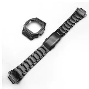 지샥 호환 시계줄 티타늄 풀메탈 5610 GW-5600 커스텀 5035 스트랩