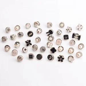 옷고정 매너단추 10P DD-10910 브로치 오픈방지단추