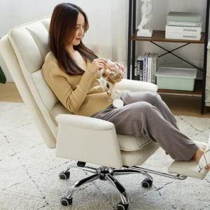 서재 가죽 리클라이너 라운지 사의자 사무실 임원 쇼파 1인 중역 무중역체어