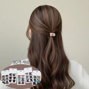 루타미 쁘티 초미니 집게핀 30종세트