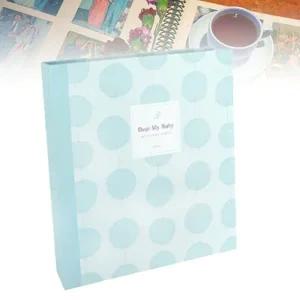 [VCMPM25W]사진정리 처음육아 성장앨범 블루 40장