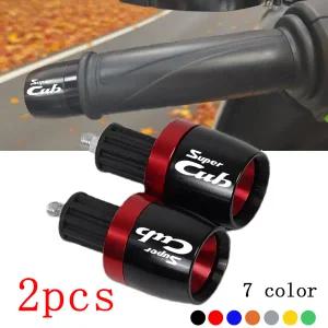 혼다 호환 컵 C70 90 110 C125 액세서리 바이크 오토바이 핸들바 그립 핸들 바 캡 엔드 플러그