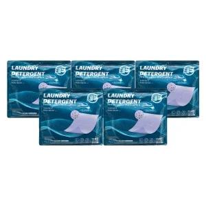 테크 한장빨래 효소캡처 라벤더 시트세제 15매 x 5팩