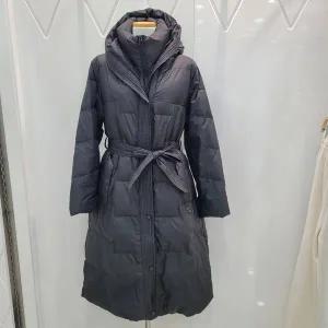 [밸리걸]이중 집업 벨티드 덕롱패딩 238642