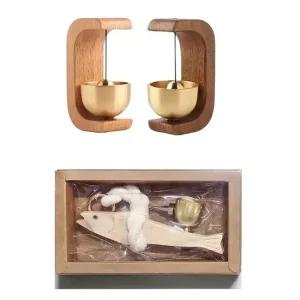 도어벨 집들이 선물 판촉 현관문 종 인테리어 액막이 명태 원목 인테리어벨 현관벨 명태벨