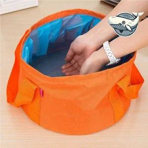 [콩심팥심]휴대용 다용도 세안바구니 캠핑 설거지 담는