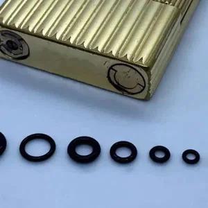 호환  듀폰 라이터용 고무 씰 O-링 씰 수리 서비스 키트 60개 유명 라이터에 적합한 누출 방지