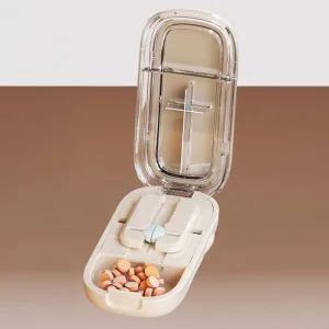 알약 휴대용 커팅기 약 4등분 절단기 2등분 자르기 쪼개기