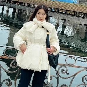 [온앤온] 머플러 벨티드 구스 다운 NEP4WMA04