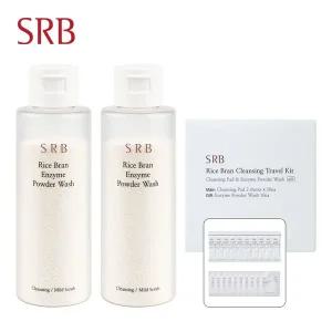 [SRB] 쌀뜨물 미강 효소 세안제 70g 2개 + 트래블키트 (세안제, 클렌징패드)