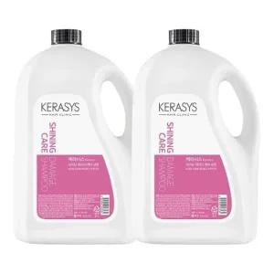 [셀러허브]케라시스 샤이닝 데미지 케어 샴푸 4L X 2개 대용량 향기로운 윤기있는 머릿결 (S41300170)