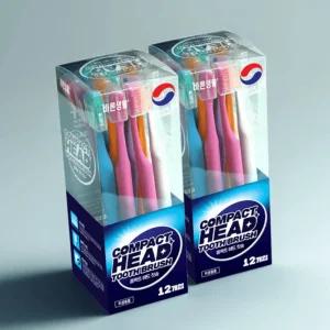 부광 바른생활 얇은헤드 칫솔 초극세모 12입+12입