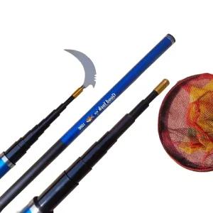 수초꾼 수초제거기 수초대 민물 카본 낫 연장대 낚시용품 뜰채