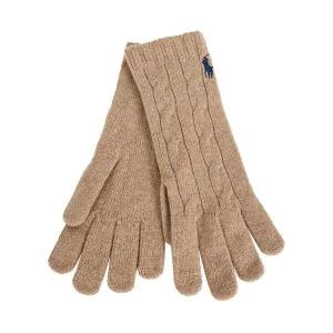 [폴로랄프로렌] 25FW 울 캐시미어 클래식 케이블 장갑 카멜 WC0676 220