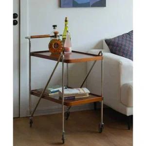 써빙카 바 식당 트롤리 원목 음식점 서빙 웨건