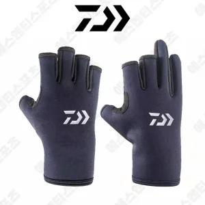 다이와 DAIWA 낚시장갑 가을 겨울 방한 3컷 5컷 DG-8023CS 미끄럼방지 신축성