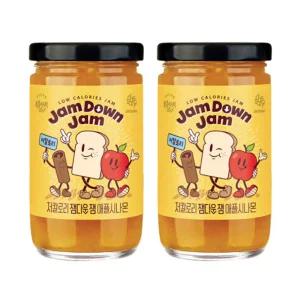 복음자리 잼다운잼 애플시나몬 저당 저칼로리 235g 2개