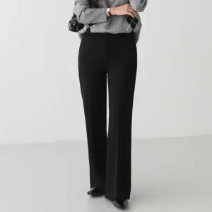 [피핀] 클래식 기모 세미부츠컷 슬랙스#710946