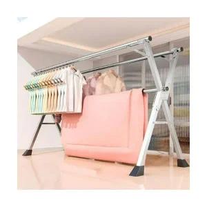 접이식 대형건조대 옥상 이불 빨래 와이드 스텐 건조대