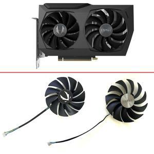 ZOTAC GeForce RTX 3070 Twin Edge OC 8G 100MM 89MM CF9015H12S 4IN 그래픽 카드 팬용 냉각 팬