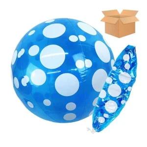 10개입(1봉) 야외 땡땡이 비치볼 물놀이대형볼 공놀이 물놀이 비닐 이공 투명 소프트 소프트볼 이볼 탱탱볼