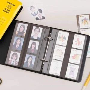 [셀러에이드]스티커 앨범 속지 포토 포켓 띠부씰 정리 화일 수납 정리함