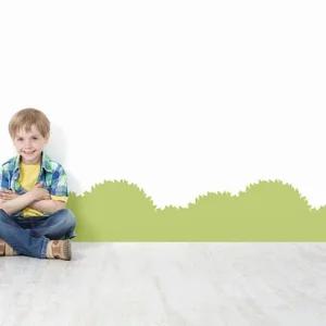 [펀아이템]그래픽스티커 풀숲띠(소형) WBWG153 셀프인테리어 그래픽시트지 자연그래픽스티커 띠벽지