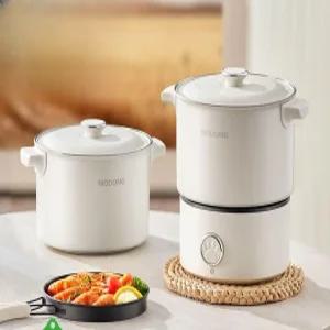 휴대용 충전식 냄비 계란삶기 멀티쿠커 분할 캠핑 분무기 급수 주전자 주방