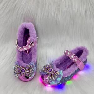 [탈렌트키즈](모다시흥)여아LED털구두 공주구두 TSW71HSH09_1 TS메이브LED구두_SH