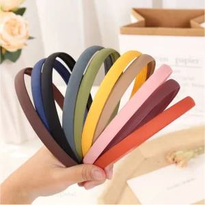 기본 매트 헤어 머리 띠 밴드 (1P 단위 판매)