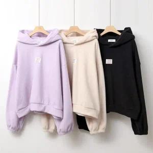 [하프클럽/]여자 캐쥬얼 트랙수트 플리스 목도리 세트