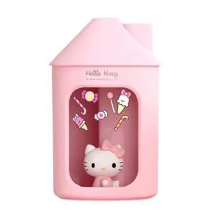 헬로키티 해피홈 가습기 1P 더블 미스트 수면 무드등탁상용 사무실 미니 작은 휴대용 산리오 무드등 조명