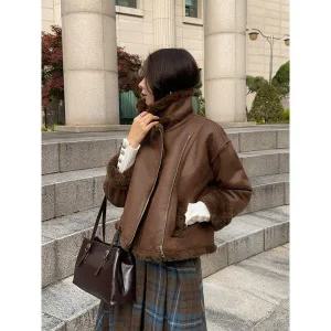 [다바걸]포드퍼무스탕자켓