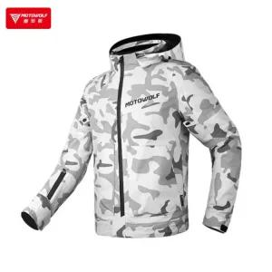 모토 상의 통기성 갑옷 의류 바이커 재킷 싱 2 오토바이 레벨 남성용 방수