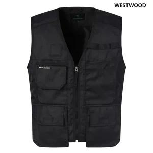 [웨스트우드]남성 워크 브이넥 베스트 조끼 [방염/방수] WP3MCVT605_s
