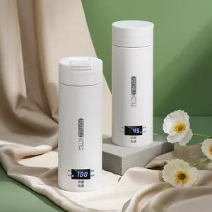 휴대용 물끓이기 전기포트 온수 물통 다용도 텀블러 여행용