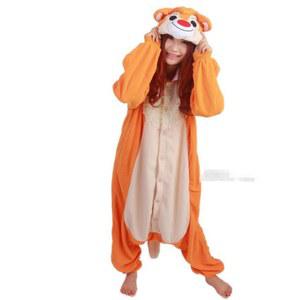 동물보드복 후드티 겨울 149 갈색 방수 스키복 팬츠 의류 다람쥐 스노우보드