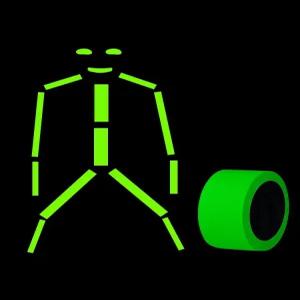 LED 발광 스틱맨 의상 무용소품 댄스 공연 소품 형광 테이프