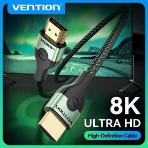 Vention HDMI 2.1 48Gbps 8K/60Hz 4K/120Hz 케이블 플스호환 플스호환 샤오미호환 TV 박스 스위치 xbox호환
