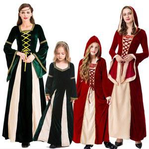 마녀 고델 중세 진자 XS 드레스 14 라푼젤 디자인 점술 의상