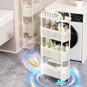 세탁실틈새장 세탁기옆 이동식 수납장 바퀴달린 냉장고 선반