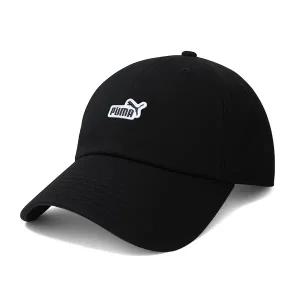 푸마 PUMA 에센셜 NO.1 로고패치  베이스볼 벨크로 볼캡 야구 골프 모자 블랙 025997-01