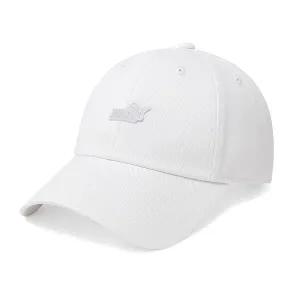 푸마 PUMA 에센셜 NO.1 로고패치  베이스볼 벨크로 볼캡 야구 골프 모자 화이트 025997-02