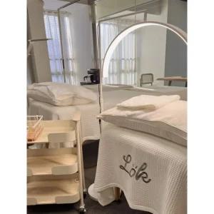 반영구조명 반달 네일 흑색 대리석 타투샵 램프 장스탠드 백색광 LED 뷰티샵 A형