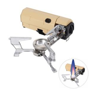 휴대용 캠핑 스토브 2600W 접이식 부탄 가스 운반 가방 야외 바베큐 피크닉 버너 JT473