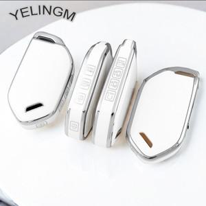 새로운 TPU 5/6/7/8 Botton Key Fob 자동차 키 케이스 커버 Kia 2024 Picanto EV9 Sorento MQ4 카니발 K8 M