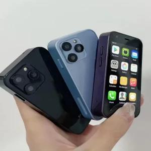 더패스터 미니핸드폰 SOYES xs15 미니 초소형 안드로이드 학생용 휴대폰 어린이 세컨폰