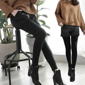 1+1 밍크퍼(융털) 네오반바지레깅스